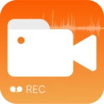 background video recorder android application logo